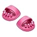 Produktbild B Baosity Badezimmer Fuß Bürste Fußpflege Massage Reinigung Slipper Massage Bürste Hausschuhe Rosa