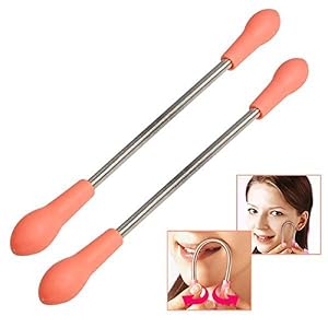tinkertonk 2Pcs Facial Hair Epilator Remover Spring Threading Beauty Tool kit - Image 5