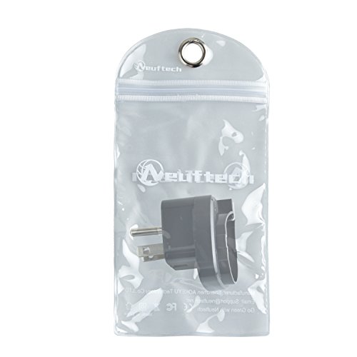 Neuftech ein Stück Reisestecker Adapter USA 3pin Typ B mit Schutzkontakt für America Canada China Taiwan Tailand Philippines Japan - 5