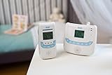 NUK Babyphone Eco Control+ DECT 267 mit Full Eco Mode, Display, Nachtlicht und Schlafliedfunktion - 2
