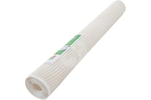 Gutta Plasnet 10 Rete Balcone – Rete plastica Recinzione – Rete Protettiva per balconi – Rete Gatti (1x10 Metri, Bianco)