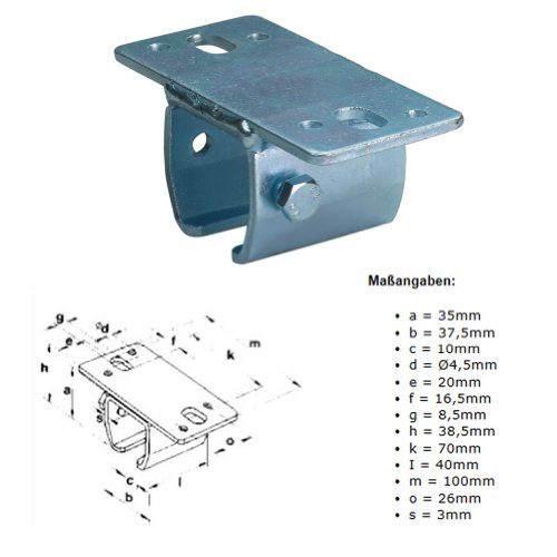 Deckenhalterung Typ 10 Industrie