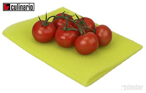 5 Stück culinario Fresh Up Kühlschrank-Matte 46 x 30 cm, farblich sortiert - 5