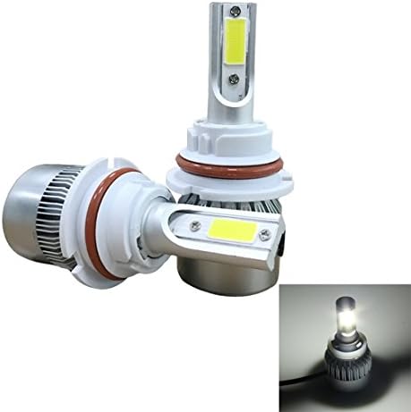 High quality lights, 2 PCS C9 9004 36W 3800 LM 6000K Waterproof IP68 Car Auto LED Headlight with 2 COB LED Lamps, DC 9-36V