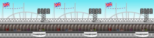 Amscan PPP 12 m SS Stadium Border Roll