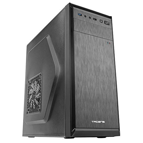 Tacens 2ALUIII, custodia per PC, semitorre ATX, ventola 12 cm, alluminio lucidato