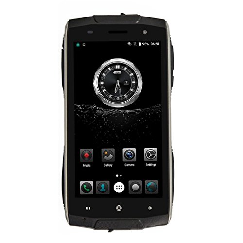 HOMTOM ZOJI Z6 3G Smartphone Ohne Vertrag 4.7 Zoll CNC-Metallrahmen IP68 Wasserdicht StoÃŸfest Staubdicht Quad Core Dual SIM 1GB RAM+8GB ROM GPS 9.9 MM Dick 8MP Kamera Android 6.0 Fingerabdrucksensor