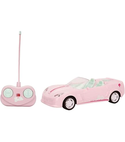 Barbie Chaud Rose GM Corvette Mattel Poupée Voiture Radio Télécommande
