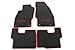 Produktbild Original Opel Corsa D und Corsa E Velours Fußmatten Satz Rot 1724069 93199283