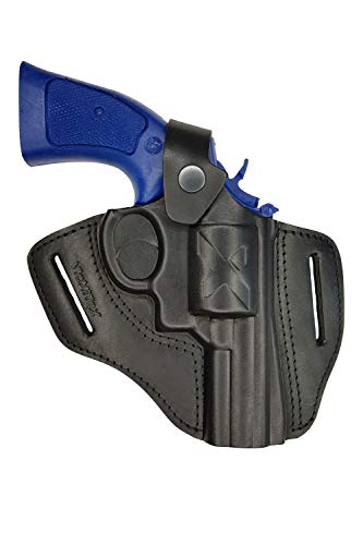 VlaMiTex R3 Holster pour revolver Smith and Wesson M19, canon 2,5 pouces, en cuir