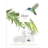 Dove Coffret Cadeau Femme mon Coffret Nutrition, Gel Douche Femme Nutrition 400ml, Lait Corps Femme Hydratant 250ml, Déodorant Femme Anti-Transpirant Compressé 100ml (Avec un Masque de Nuit Offert)