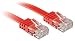 Produktbild LINDY 47511 - Cat.6 Flachband-Patchkabel ungeschirmt - Rot - 1 m