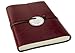 Produktbild Tuscan Notizbuch handgefertigt mit Einband aus recyceltem Italienisches Leder Bordeaux Large, blanko Seiten (21cm x 15cm x 2cm)
