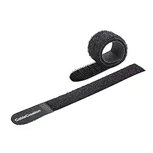 CableCreation Cable Ties,50PCS Reusable Fastening Cable Management/Organizer Cord/Tie Wrap, Nylon Cable Straps, 7 Inch/Black