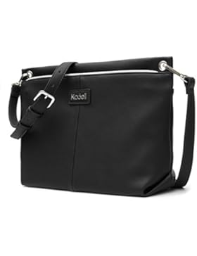 Kadell Frauen Leder Crossbody Schultertasche Messenger Purses Side Satchel