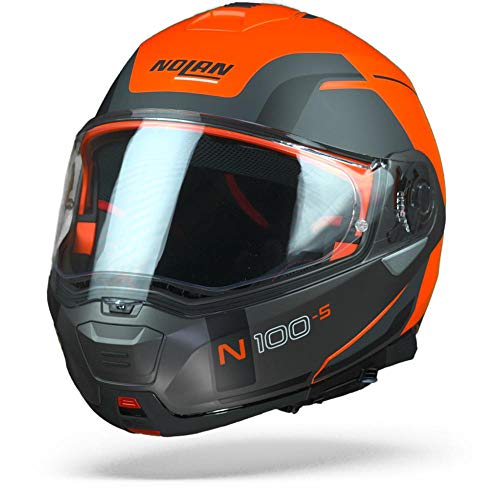 Nolan N100-5 Consistency N-Com Klapphelm M (58) Orange