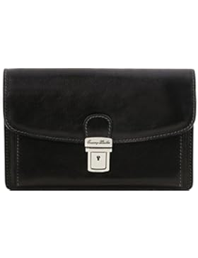 Tuscany Leather Arthur - Elegante Handgelenktasche/Herrentasche aus Leder - TL141444