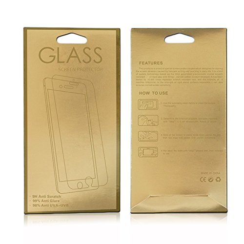 NAUC® Tempered Glass für Apple iPhone 6s und 6 Handy Smartphone 10x Panzerglas Panzerfolie Display Glasfolie Schutzglas Schutzfolie Displayglas Screen Protector extrem kratzfest selbstklebend Echt Glas 9H Displayschutz Folie - 7