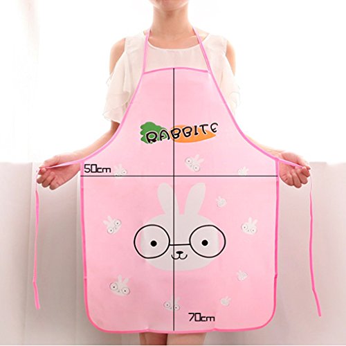 QHGstore Cute Cartoon Wasserdichte Schürze Küche Restaurant Kochen Lätzchen Schürzen Panda - 2