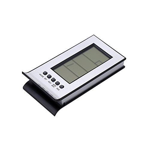 Indoor-Outdoor-Funkwetterstation Wecker Snooze-Prognose Kalender - 4