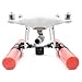 Price comparison product image Prevently RC Drone Landing Gear, New Extended Landing Gear Skid Training w/Floating Bobber for DJI Phantom 3 4 Drone (Red)