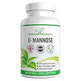 D-Mannose 500mg Capsules 180 Vegetarian Capsules Precision Targeted Release for Men & Women UK Manufactured by Natural Answers | D-Mannose Capsules | D-Mannose UK | D-Mannose Powder