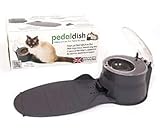MDC Pet Products Distributeur Automatique de Nourriture Pedaldish sans Piles Alimenté pour Chat