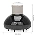 Segbeauty® Hair Dryer Diffuser for Curly Hairstyles Wavy Hair, Professional Compact Hair Blower Tool Attachment, Dry and Gain Volume without Frizz - Black