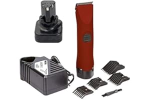 Folk ESQUILADORA Profesional 30W BATERIA mas Accesorios Perros, Caballos 35998, kerbl 18267 (C - Mas Batería Extra 4000 mAh)