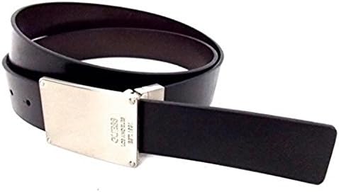 Guess Men's Belt black reversible noir/marron Medium