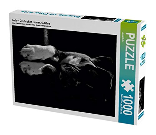 Nelly - Deutscher Boxer, 4 Jahre 1000 Teile Puzzle hoch (CALVENDO Tiere)