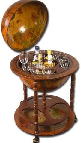 Elecsa Große Globus BAR Hausbar Globusbar Wein Regal Minibar 110cm x 55