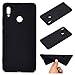Produktbild Everainy Huawei Honor Note 10 Silikon Hülle Matt Ultra Slim Ultradünn Hüllen Handyhülle Einfarbig Gummi Case Huawei Honor Note 10 Schutzhülle Stoßfest TPU Gel Stoßstange Cover (Schwarz)