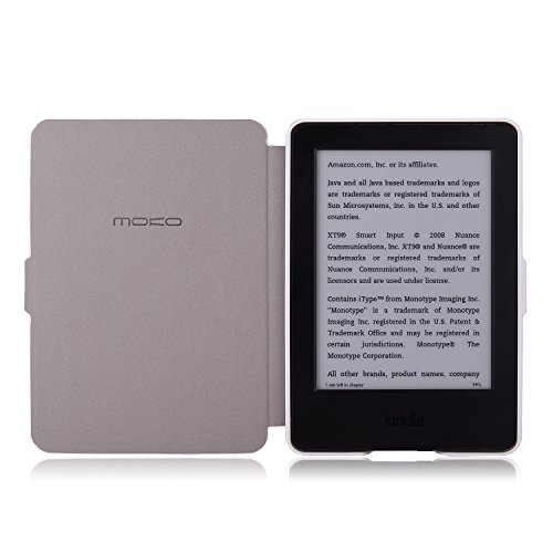 Kindle 7.Gen Hülle Case – MoKo Superleicht PU Leder Tasche Schutzhülle Schale für Amazon E-reader Kindle (7. Generation – 2014 Modell)(Nur Geeignet für Kindle 2014 Modell mit Touchscreen), Map A - 3