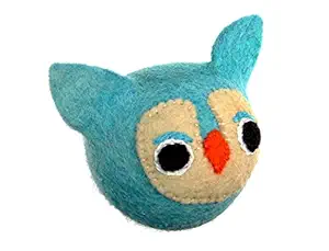RC Pet Products Owl Wooly Wonkz Woodland Dog Toy, Medium
