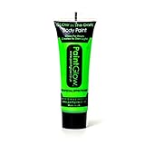 Paintglow Neon Green Glow in the Dark Body Paint