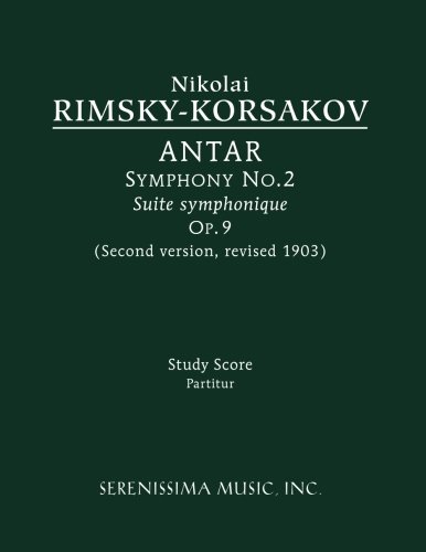 Symphony No.2 'Antar', Op.9 (2nd version, rev. 1903): Study score
