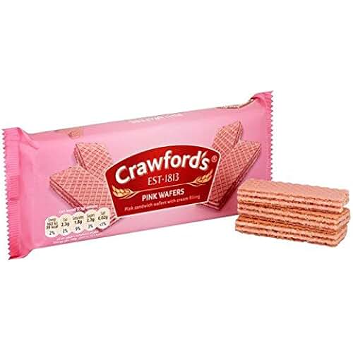 Amazon.co.uk pink wafers biscuits