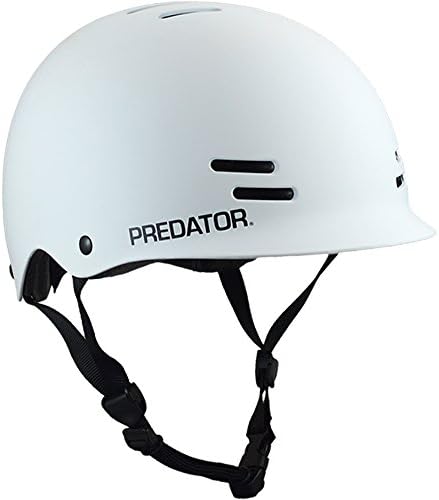 Predator Helmets FR7 Matte White Skateboard Helmet - (Certified) - X-Small / Small