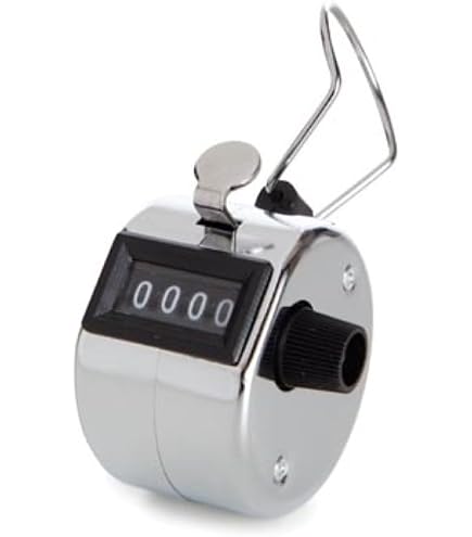 Lot De 3 Compteurs Manuels à Cliquer 4 Chiffres - Compteur Mécanique Pour événements Et Décomptes