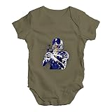 TWISTED ENVY Baby Mädchen (0-24 Monate) Body Gr. 18-24 Monate, Khaki