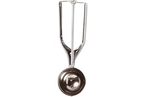 Chef Aid Traditional Style Food Scoop, Trigger Design for Easy Release and Ideal for Ice Cream and Mashed Potato, Also Great for Measuring Cookie Dough