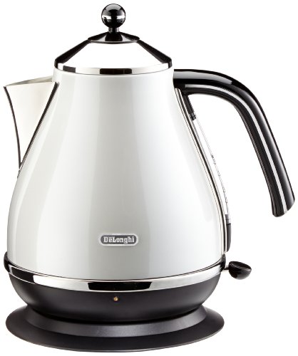 DeLonghi KBO 02001.W Wasserkocher, 2000 Watt weiss