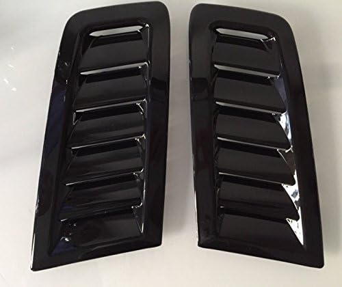 Focus Abs Plastic Bonnet Vents Universal Fit Profile Exact Oem Black Rsf2v