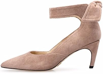 YUCH Women's High Heel Shoe Sharp Wedding Party Work Shoes,Luo,37