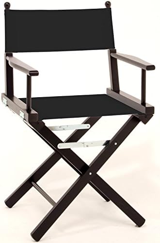 Black Deluxe Wooden Directors Chair - FREE Personalisation! …