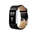 Produktbild Fitbit Charge 2 Ersatz Armbänd Pinhen Charge2 Ersatz Luxe Echtes Leder Ersatzband Uhrarmband Ersatzband für Fitbit Charge 2