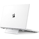 McStorey MacBook Pro 14.2 İn&ccedil; Kılıf A2442 A2779 A2918 A2992 A3112 A3401 A3185 A3434 A3426 A3427 Uyumlu Standlı Mat Sert Kapak