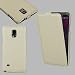 Produktbild Samsung Galaxy Note 4 Carbon Flip Case Cover Tasche Schutzhülle Weiss von cTRON21