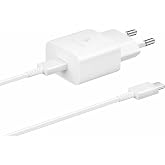 Samsung 15 Watt USB Type-C hızlı şarj adapt&ouml;r&uuml;, veri kablolu şarj cihazı, beyaz